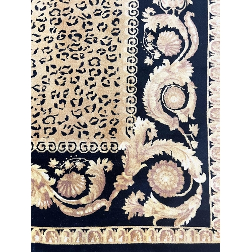 94 - VERSACE STYLE RUG, 246cm x 246cm.