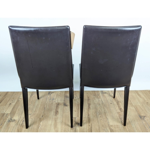 507 - FRAG DINING CHAIRS, a set of five, each 95cm H x 45cm W. 5