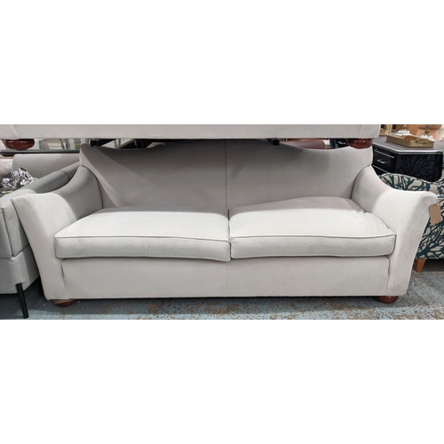 510 - SOFA, 235cm L x 86cm H with neutral  upholstery. (similar to the previous lot).