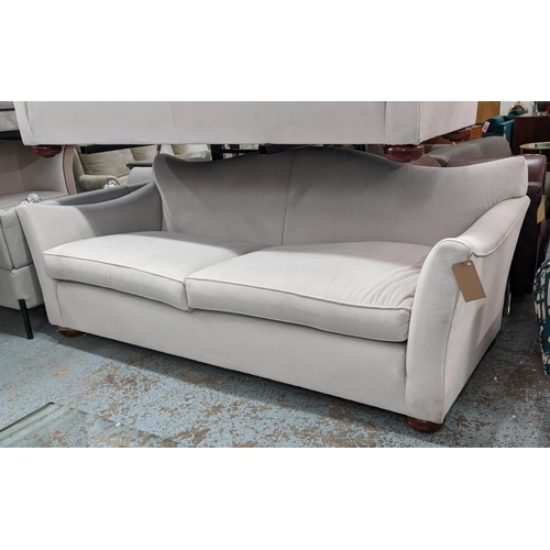 510 - SOFA, 235cm L x 86cm H with neutral  upholstery. (similar to the previous lot).