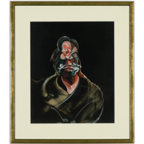 62 - FRANCIS BACON, portrait of Isabel Rawsthorne, off set lithograph, 1966, printed by Maeght, 33cm x 25... 