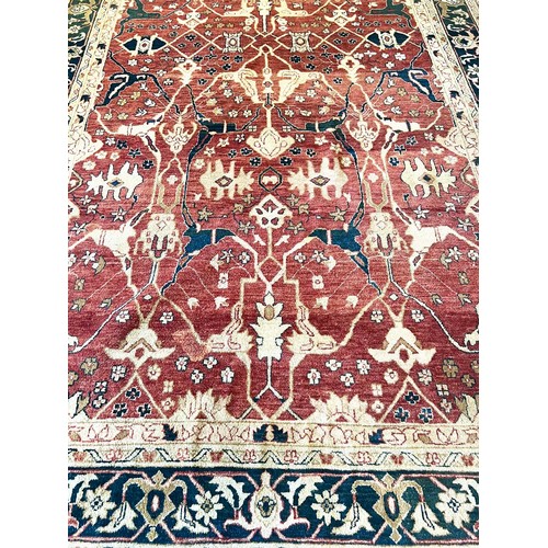 92 - AGRA CARPET, 378cm x 272cm.