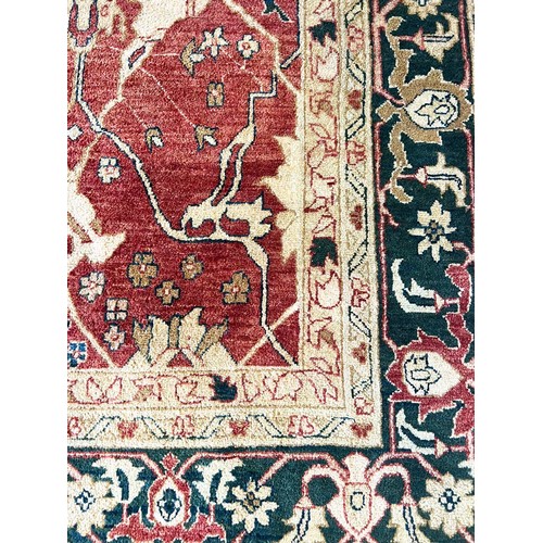 92 - AGRA CARPET, 378cm x 272cm.