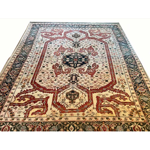 93 - SERAPI DESIGN CARPET, 420cm x 303cm.