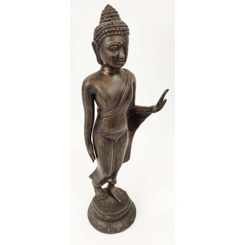 29 - COLLECTION OF ASSORTED BUDDHA FIGURES, of various materials and ages, etc. (8)