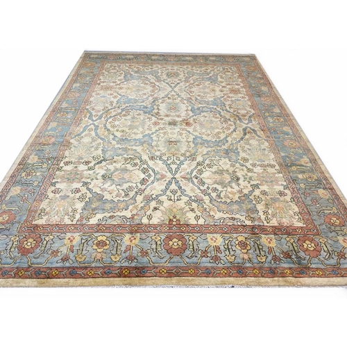 95 - FINE ANATOLIAN OUSHAK CARPET, 440cm x 320cm.