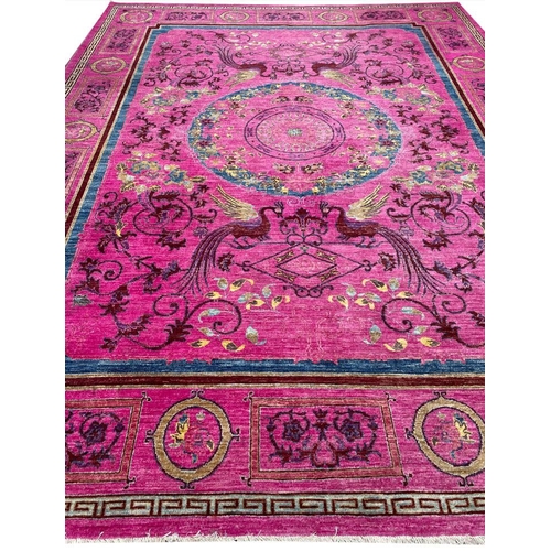 99 - FINE PEKING CARPET, 355cm x 270cm.