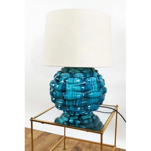 602 - VAUGHAN LAMP, 65cm tall, including the shade.