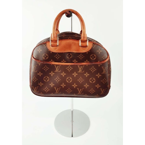 At Auction: Louis Vuitton, Louis Vuitton Monogram Canvas Deauville Bag