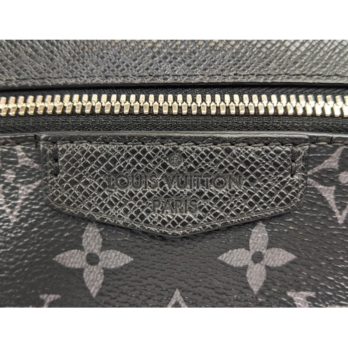 20 - LOUIS VUITTON UNISEX OUTDOOR TAIGARAMA BUMBAG, black monogram coated canvas, 2020 collection, fabric... 