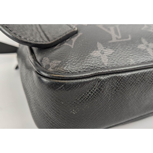 20 - LOUIS VUITTON UNISEX OUTDOOR TAIGARAMA BUMBAG, black monogram coated canvas, 2020 collection, fabric... 