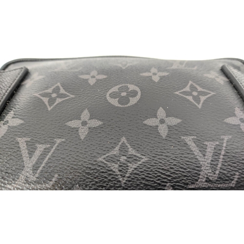 20 - LOUIS VUITTON UNISEX OUTDOOR TAIGARAMA BUMBAG, black monogram coated canvas, 2020 collection, fabric... 