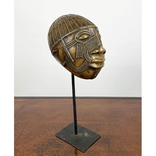 45 - SAO BRONZE HEAD, Chad. 53cm H.