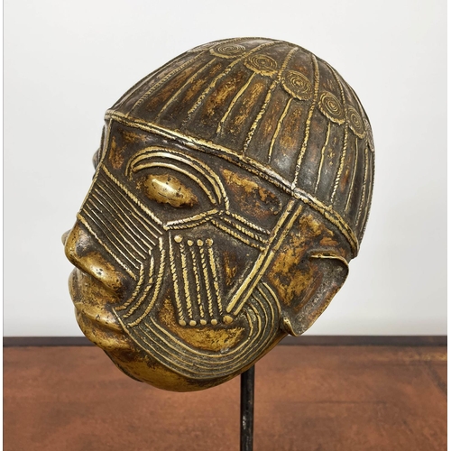 45 - SAO BRONZE HEAD, Chad. 53cm H.