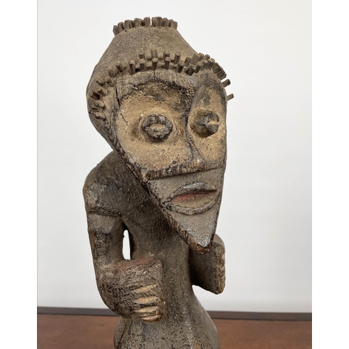 48 - MAMBILA FIGURES, a pair, Cameroon. (2)