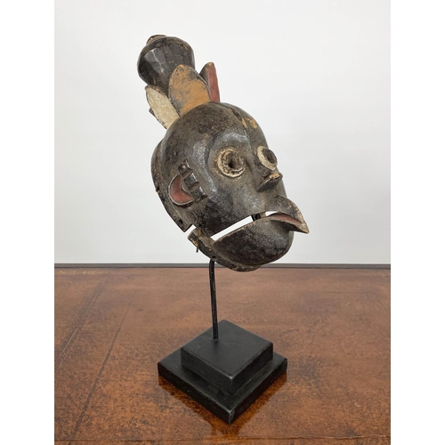 49 - OGONI MASK, Nigeria. 58cm H.