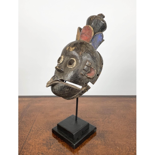 49 - OGONI MASK, Nigeria. 58cm H.