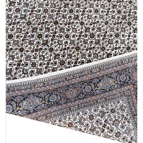 86 - FINE TABRIZ HERATI DESIGN CARPET, 305cm x 200cm.