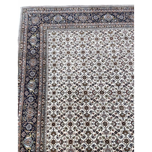 86 - FINE TABRIZ HERATI DESIGN CARPET, 305cm x 200cm.