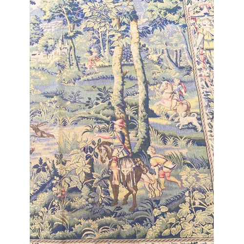 92 - VERDURE DESIGN TAPESTRY, 184cm x 130cm.