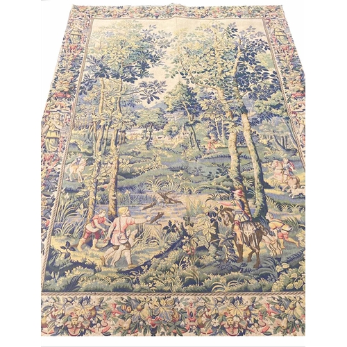 92 - VERDURE DESIGN TAPESTRY, 184cm x 130cm.