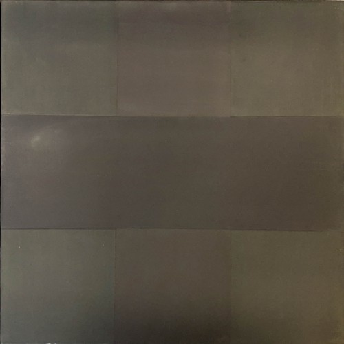 56 - THE TRINITY BY ABE (1976), A trio of captivating chromatic black paintings paying homage to, and in ... 