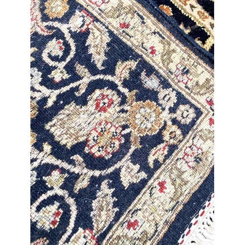 81 - FINE LAHORE SAFAVID DESIGN CARPET, 275cm x 180cm.