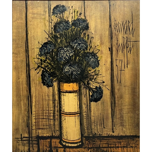 60 - AFTER BERNARD BUFFET (French 1928-1999), 'Le Bouquet', giclee on board, 53cm x 44cm, framed.