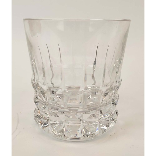 10 - ROSENTHAL BLEIKRISTALL HOLD PAST CRYSTAL GLASSWARE SET, comprising 18 tumblers, 16 wine glasses, 12 ... 