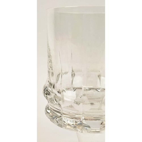 10 - ROSENTHAL BLEIKRISTALL HOLD PAST CRYSTAL GLASSWARE SET, comprising 18 tumblers, 16 wine glasses, 12 ... 