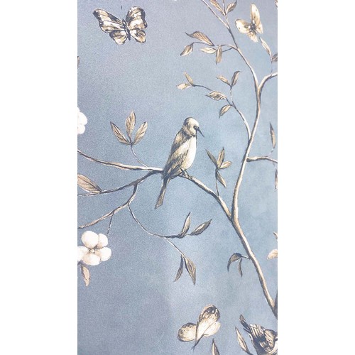 56 - AFTER THE 18TH CENTURY, 'Chinese wallpaper designs of blossoming trees, birds and butterflies' gicle... 