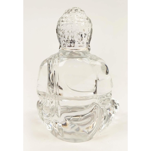 54 - LALIQUE MINIATURE GLASS FIGURES, collection of seven, comprising three clear frosted glass figures, ... 