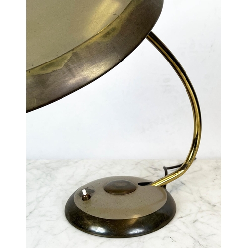 7 - BAUHAUS DESK LAMP, by Helo Leuchten, Germany, 1940s, 45cm H.