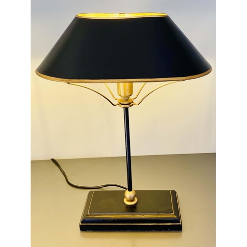 358 - BOUILLOTTE STYLE TABLE LAMPS, a pair, 42cm x 31cm x 20cm. (2)