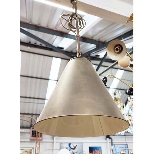 576 - PAOLO MOSCHINO HARPER CEILING LIGHT, 102cm drop approx.