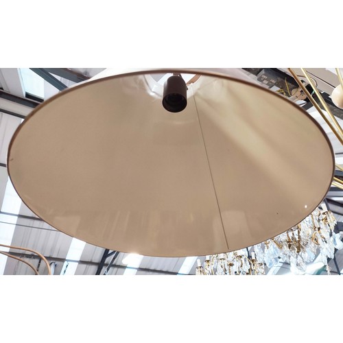 576 - PAOLO MOSCHINO HARPER CEILING LIGHT, 102cm drop approx.