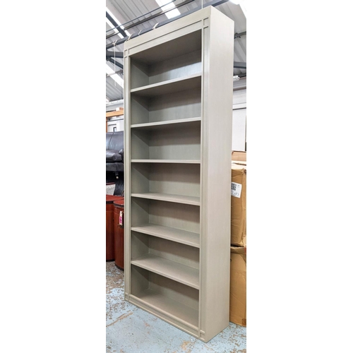 390 - OKA ASHMOLEAN BOOKCASE, 220cm H x 90cm x 28cm.