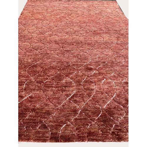 85 - CONTEMPORARY MOROCCAN STYLE CARPET, 290cm x 207cm.