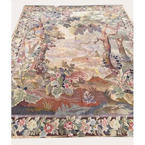 92 - ANTIQUE VERDURE TAPESTRY, 248cm x 200cm.