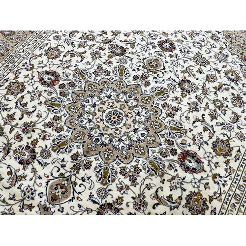 94 - FINE PERSIAN KIRK KASHAN CARPET, 338cm x 250cm.