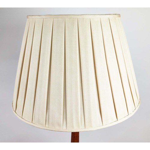 433 - TABLE LAMP, 80cm high, Corinthian column form with shade.