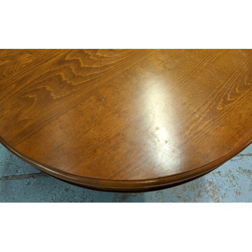 441 - CENTRE TABLE, 90cm diam x 77cm H, contemporary country house style.