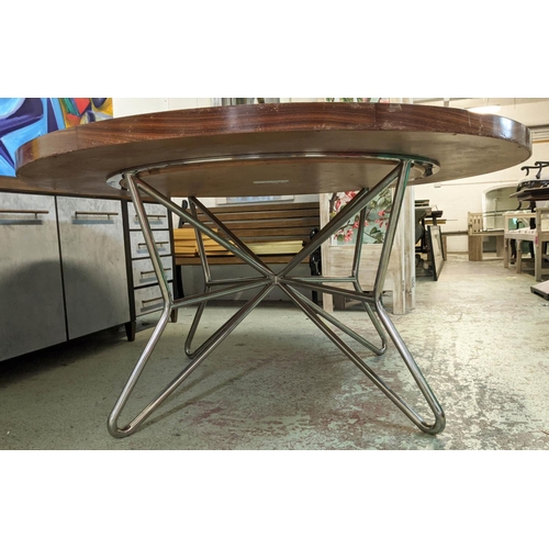 346 - BOYD STARBURST DINING TABLE, 157cm x 80cm H.