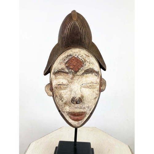 40 - POUNOU MASK, from Gabon. 52cm H