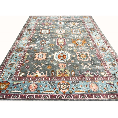 61 - FINE CONTEMPORARY BAKSHAISH DESIGN CARPET, 270cm x 180cm.