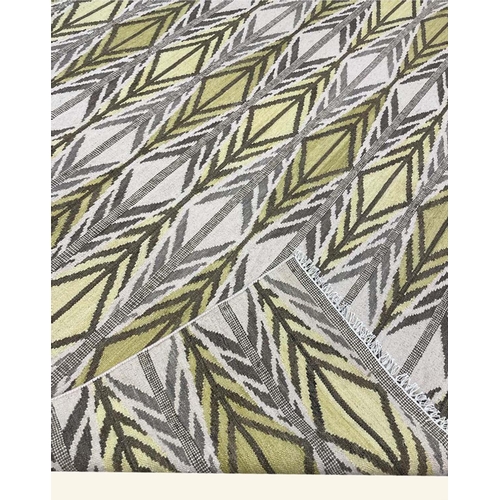 62 - FINE SCANDINAVIAN DESIGN KILIM, 306cm x 244cm.