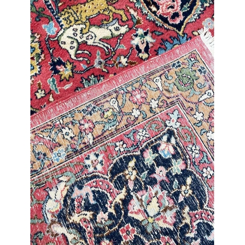 65 - VINTAGE CHELSEA HUNTING DESIGN CARPET, 410cm x 310cm.