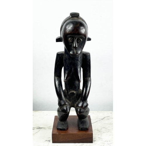 7 - FANG STATUE, from Gabon. 48cm H