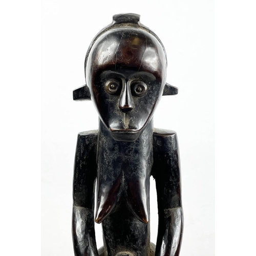 7 - FANG STATUE, from Gabon. 48cm H