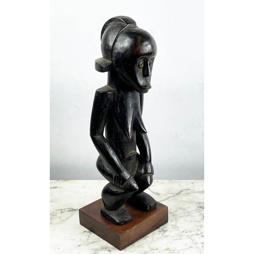 7 - FANG STATUE, from Gabon. 48cm H